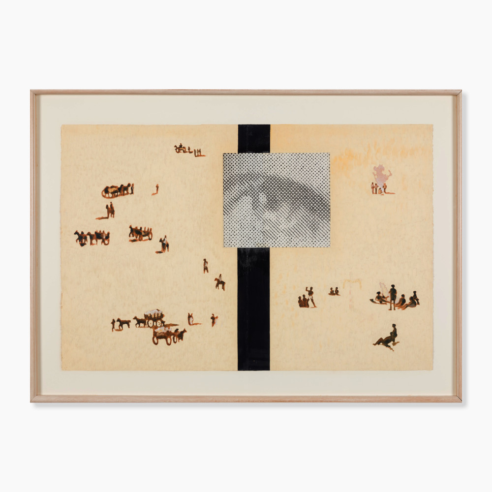 Gordon Bennett Untitled (Abstract Eye) (1991)